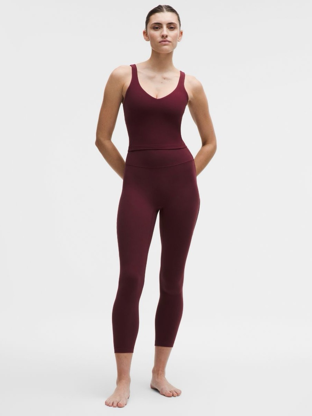 Lululemon Groove No Line High-Rise Tight 25" Heart Leggings